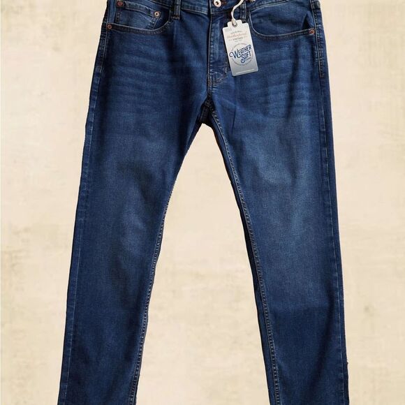 Weatherproof Vintage Regular Fit Denim‎ Jeans In Soft Blue size 32 New With Tags - Picture 3 of 14